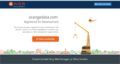 Desktop Screenshot of orangedata.com